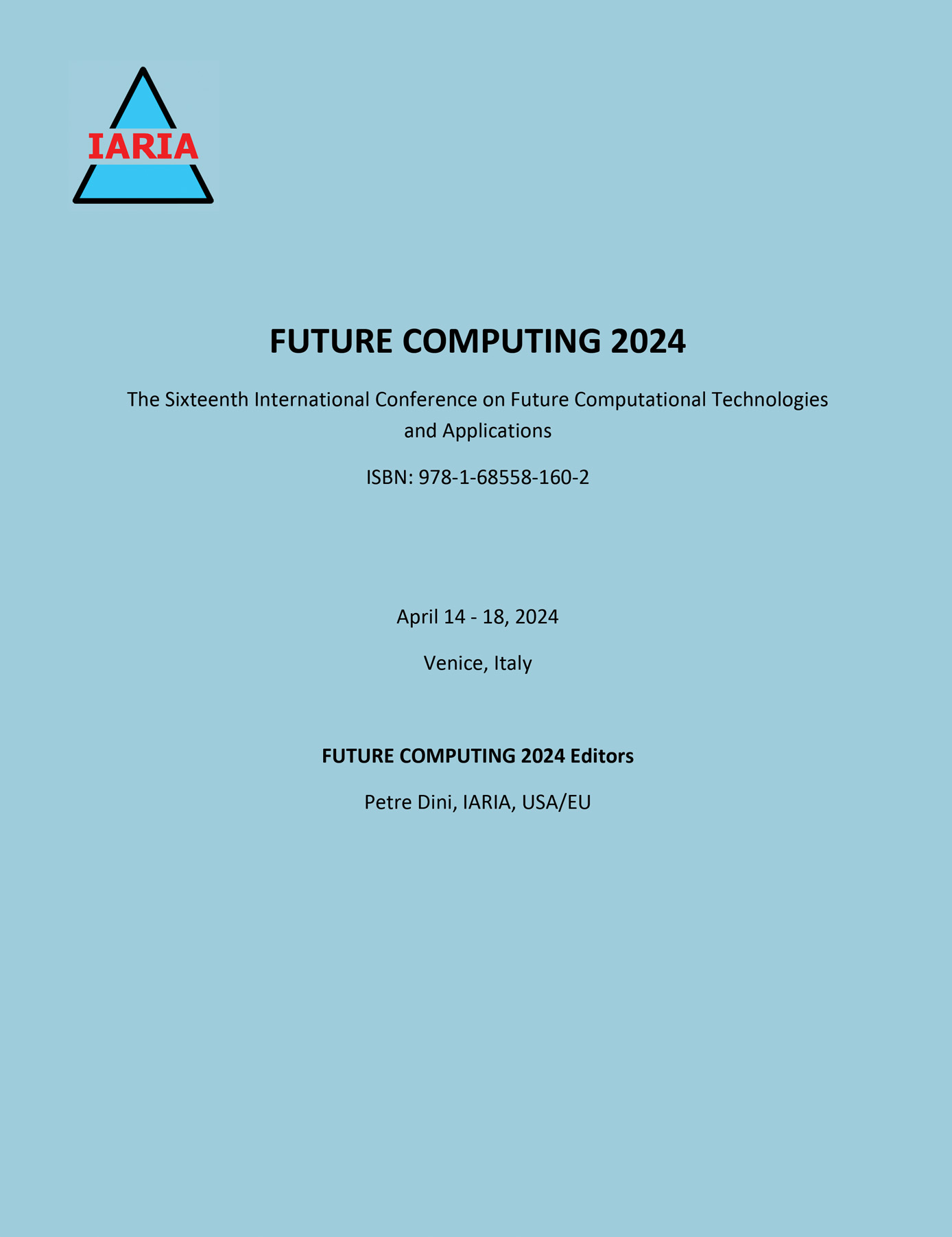 Decision Engineering Analysis Lab Member Steve Chan Publication at Future Computing 2024